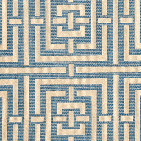Safavieh Courtyard Cy6937 - 23 Blue / Bone Rugs - Safavieh - cy6937 - 23 - 2