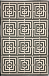 Safavieh Courtyard Cy6937 - 26 Black / Bone Rugs - Safavieh - cy6937 - 26 - 2