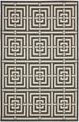 Safavieh Courtyard Cy6937 - 26 Black / Bone Rugs - Safavieh - cy6937 - 26 - 2