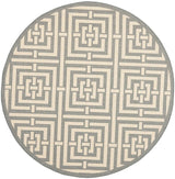 Safavieh Courtyard Cy6937 - 65 Grey / Cream Rugs - Safavieh - cy6937 - 65 - 5r