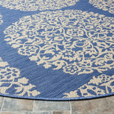 Safavieh Courtyard Cy6962 - 23321 Blue/Ivory Rugs - Safavieh - cy6962 - 23321 - 7r