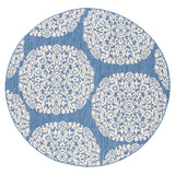 Safavieh Courtyard Cy6962 - 23321 Blue/Ivory Rugs - Safavieh - cy6962 - 23321 - 7r
