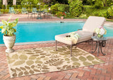 Safavieh Courtyard Cy7013 - 229A21 Light Chocolate / Cream Rugs - Safavieh - cy7013 - 229a21 - 4