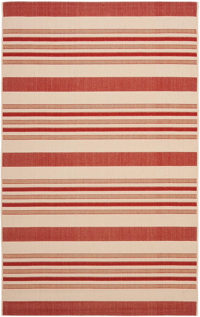 Safavieh Courtyard Cy7062 - 238A21 Beige / Red Rugs - Safavieh - cy7062 - 238a21 - 2