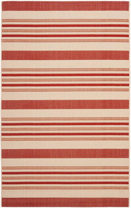 Safavieh Courtyard Cy7062 - 238A21 Beige / Red Rugs - Safavieh - cy7062 - 238a21 - 2