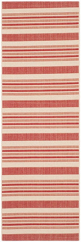 Safavieh Courtyard Cy7062 - 238A21 Beige / Red Rugs - Safavieh - cy7062 - 238a21 - 27