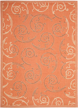 Safavieh Courtyard Cy7108 - 21A7 Terracotta / Cream Rugs - Safavieh - cy7108 - 21a7 - 3