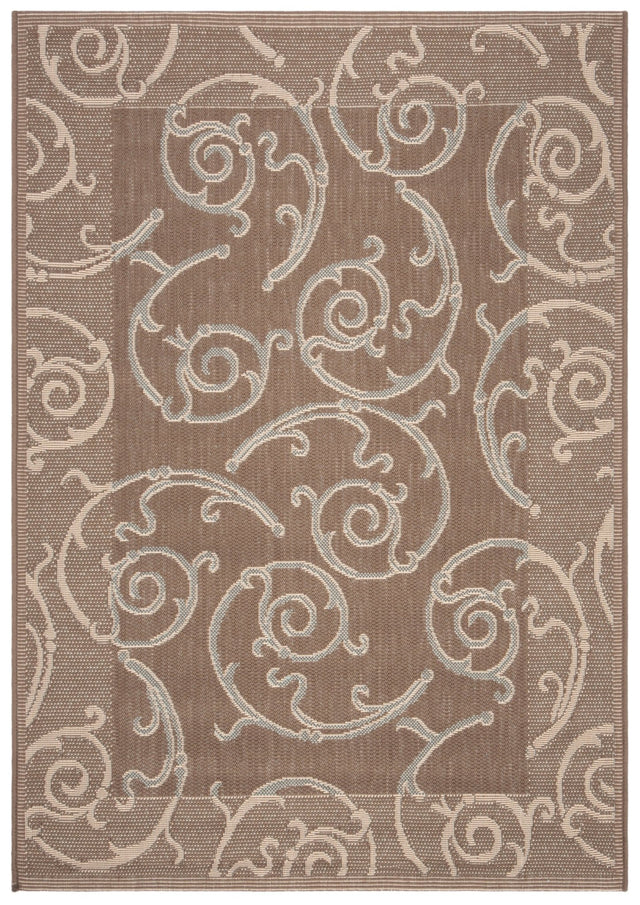 Safavieh Courtyard Cy7108 - 97A18 Dark Beige / Beige Rugs - Safavieh - cy7108 - 97a18 - 2