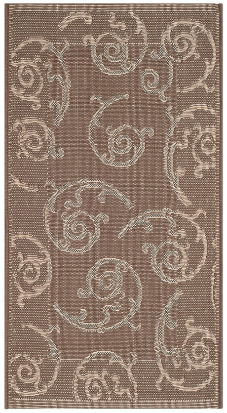 Safavieh Courtyard Cy7108 - 97A18 Dark Beige / Beige Rugs - Safavieh - cy7108 - 97a18 - 2