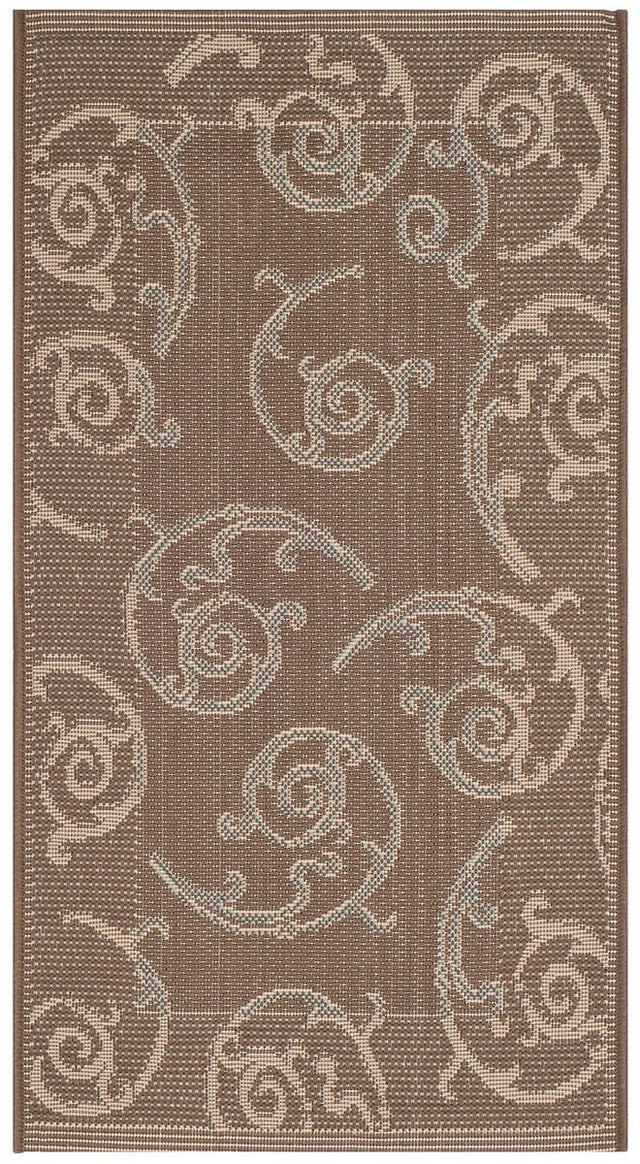 Safavieh Courtyard Cy7108 - 97A18 Dark Beige / Beige Rugs - Safavieh - cy7108 - 97a18 - 2