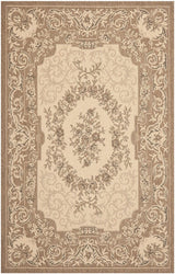 Safavieh Courtyard Cy7208 - 12A5 Creme / Brown Rugs - Safavieh - cy7208 - 12a5 - 2