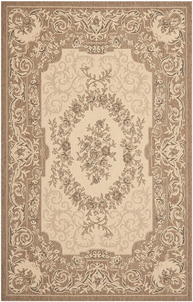 Safavieh Courtyard Cy7208 - 12A5 Creme / Brown Rugs - Safavieh - cy7208 - 12a5 - 2