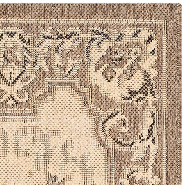 Safavieh Courtyard Cy7208 - 12A5 Creme / Brown Rugs - Safavieh - cy7208 - 12a5 - 2