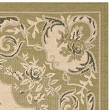 Safavieh Courtyard Cy7208 - 14A5 Cream / Green Rugs - Safavieh - cy7208 - 14a5 - 2