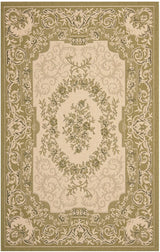 Safavieh Courtyard Cy7208 - 14A5 Cream / Green Rugs - Safavieh - cy7208 - 14a5 - 2
