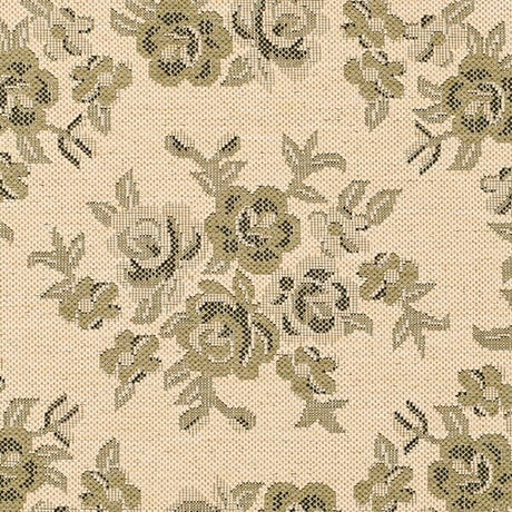 Safavieh Courtyard Cy7208 - 14A5 Cream / Green Rugs - Safavieh - cy7208 - 14a5 - 2