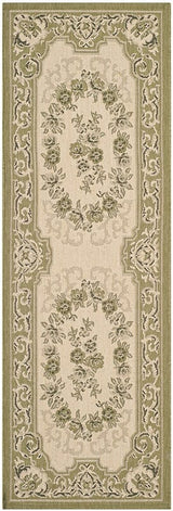 Safavieh Courtyard Cy7208 - 14A5 Cream / Green Rugs - Safavieh - cy7208 - 14a5 - 27