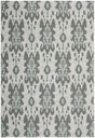 Safavieh Courtyard Cy7276 - 78A18 Light Grey Anthracite / Aqua Weft Rugs - Safavieh - cy7276 - 78a18 - 2