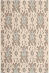 Safavieh Courtyard Cy7276 - 79A18 Beige Dark Beige / Aqua Weft Rugs - Safavieh - cy7276 - 79a18 - 2