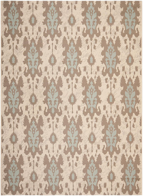 Safavieh Courtyard Cy7276 - 79A18 Beige Dark Beige / Aqua Weft Rugs - Safavieh - cy7276 - 79a18 - 38