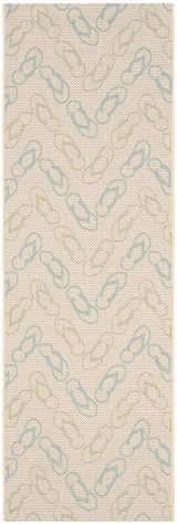 Safavieh Courtyard Cy7420 - 213A24 Beige / Aqua Rugs - Safavieh - cy7420 - 213a24 - 27
