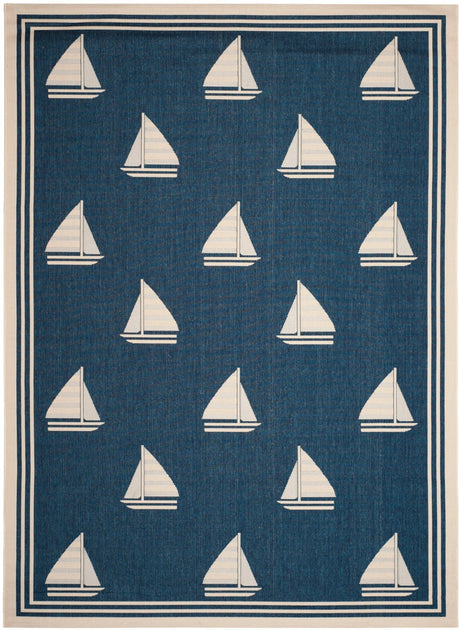 Safavieh Courtyard Cy7422 Navy/Beige Rug - Safavieh - cy7422 - 258a22 - 28