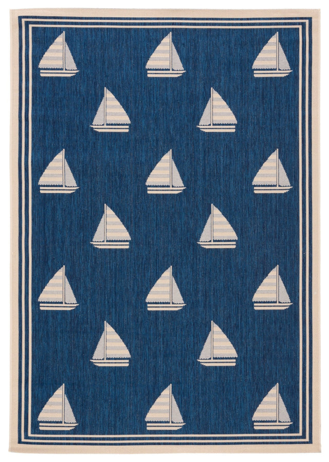 Safavieh Courtyard Cy7422 Navy/Beige Rug - Safavieh - cy7422 - 258a22 - 28