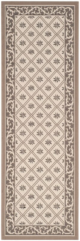 Safavieh Courtyard Cy7427 - 079A5 Beige / Dark Beig Rugs - Safavieh - cy7427 - 079a5 - 27