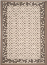 Safavieh Courtyard Cy7427 - 079A5 Beige / Dark Beig Rugs - Safavieh - cy7427 - 079a5 - 27