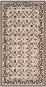 Safavieh Courtyard Cy7427 - 079A5 Beige / Dark Beig Rugs - Safavieh - cy7427 - 079a5 - 27