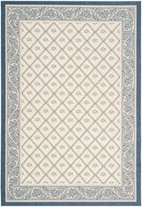 Safavieh Courtyard Cy7427 - 258A22 Beige / Navy Rugs - Safavieh - cy7427 - 258a22 - 3