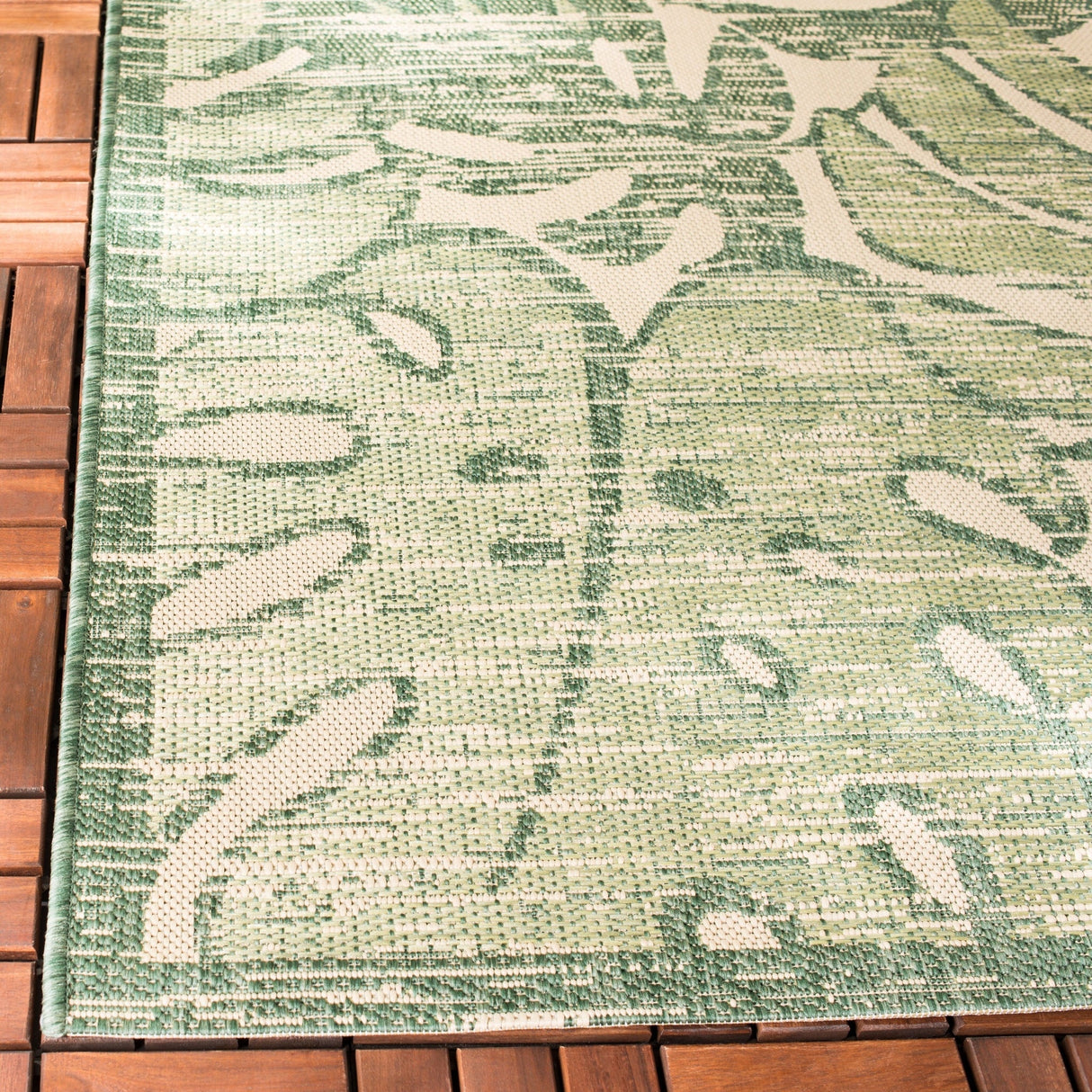 Safavieh Courtyard Cy7560 - 32212 Beige/Green Rugs - Safavieh - cy7560 - 32212 - 7r