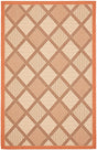 Safavieh Courtyard Cy7570 - 11A7 Cream / Terracotta Rugs - Safavieh - cy7570 - 11a7 - 4