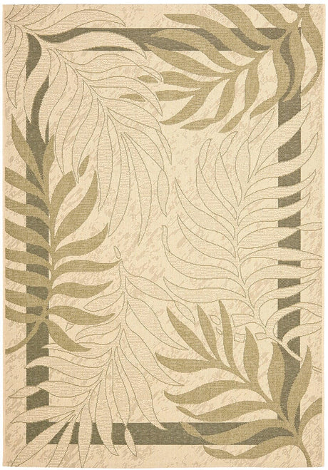 Safavieh Courtyard Cy7836 - 14A5 Cream / Green Rugs - Safavieh - cy7836 - 14a5 - 2