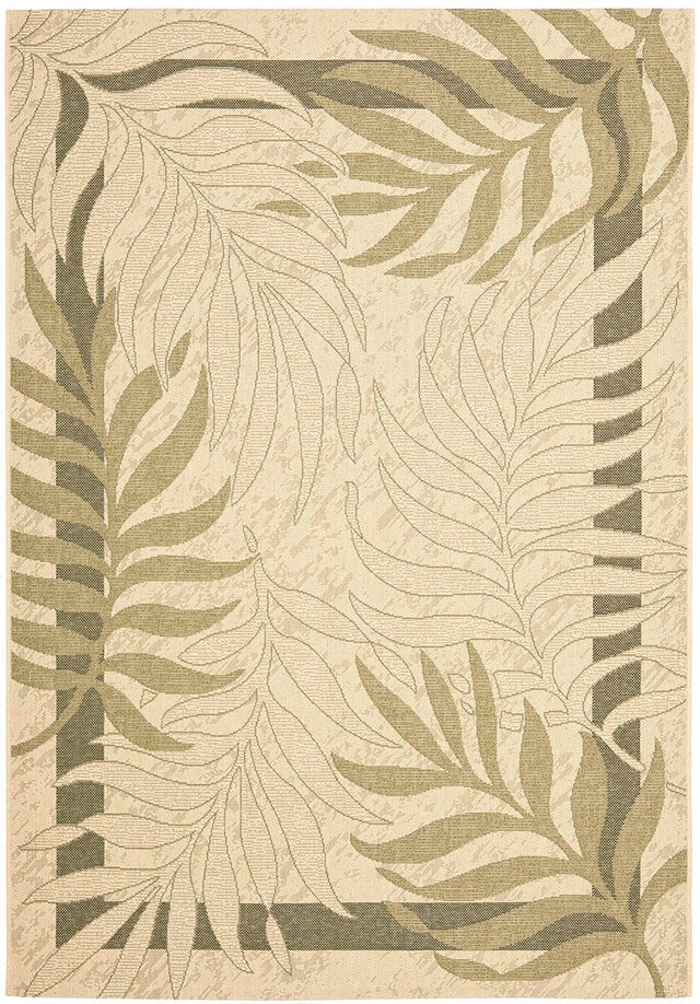 Safavieh Courtyard Cy7836 - 14A5 Cream / Green Rugs - Safavieh - cy7836 - 14a5 - 2