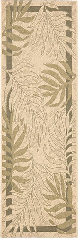 Safavieh Courtyard Cy7836 - 14A5 Cream / Green Rugs - Safavieh - cy7836 - 14a5 - 27