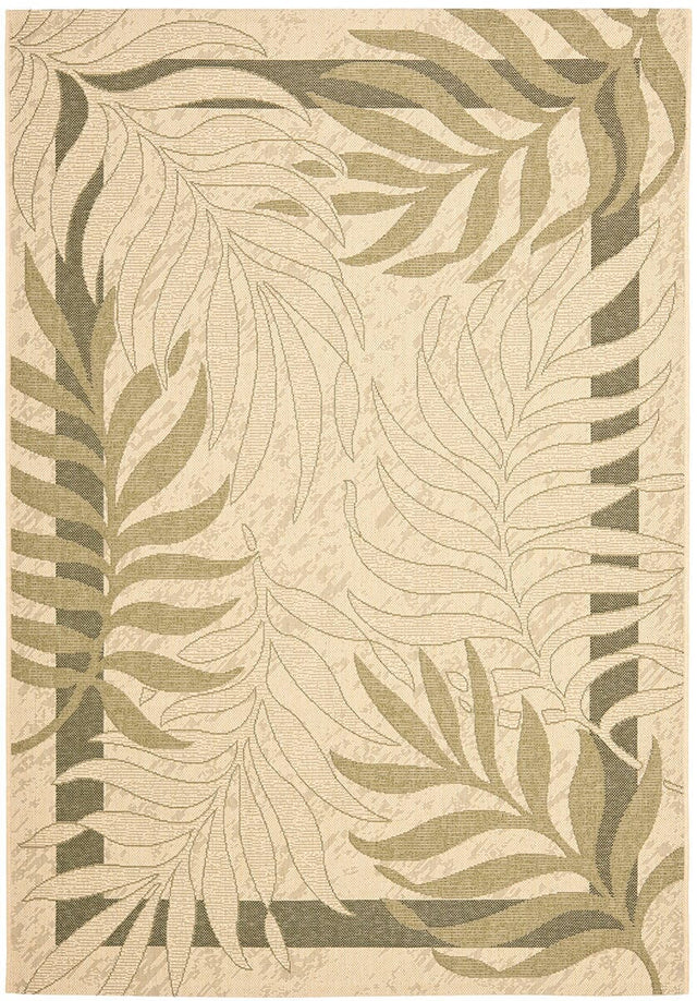 Safavieh Courtyard Cy7836 - 14A5 Cream / Green Rugs - Safavieh - cy7836 - 14a5 - 28