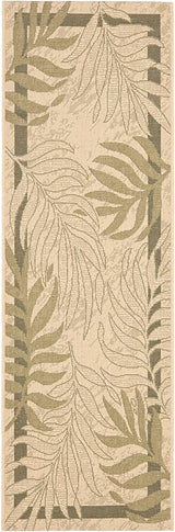 Safavieh Courtyard Cy7836 - 14A5 Cream / Green Rugs - Safavieh - cy7836 - 14a5 - 28