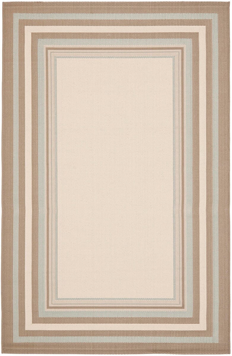 Safavieh Courtyard Cy7896 - 79A18 Beige / Blue Rugs - Safavieh - cy7896 - 79a18 - 4