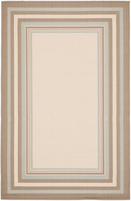 Safavieh Courtyard Cy7896 - 79A18 Beige / Blue Rugs - Safavieh - cy7896 - 79a18 - 4