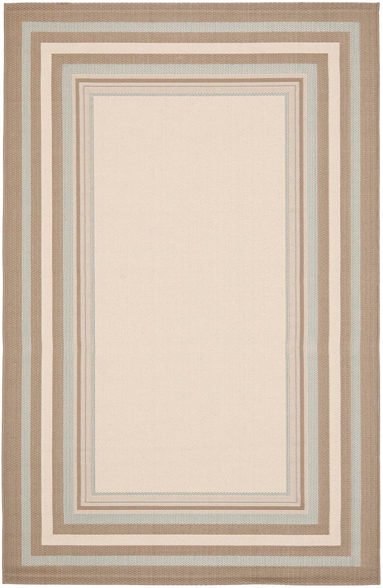 Safavieh Courtyard Cy7896 - 79A18 Beige / Blue Rugs - Safavieh - cy7896 - 79a18 - 4