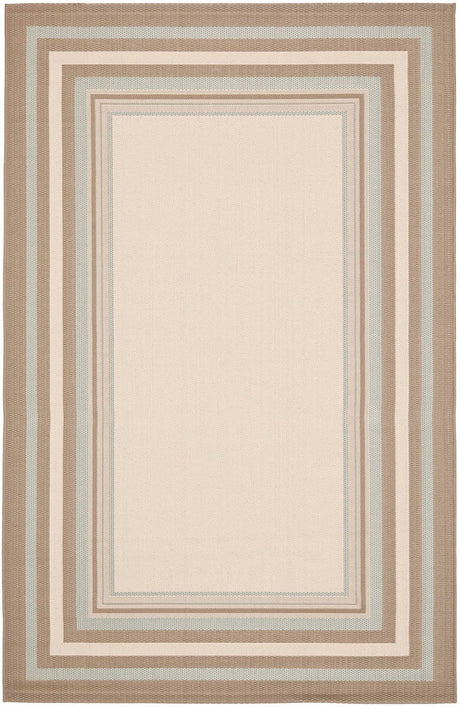 Safavieh Courtyard Cy7896 - 79A18 Beige / Blue Rugs - Safavieh - cy7896 - 79a18 - 4