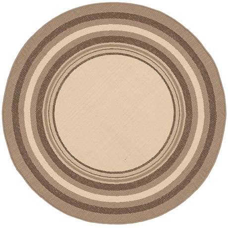 Safavieh Courtyard Cy7896 - 79A7 Beige / Dark Beige Rugs - Safavieh - cy7896 - 79a7 - 5r