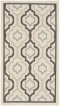 Safavieh Courtyard 2'-0" x 3'-7" Rug in Ivory / Black