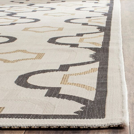 Safavieh Courtyard Cy7938 - 256A21 Beige / Black Rugs - Safavieh - cy7938 - 256a21 - 2