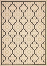 Safavieh Courtyard Cy7938 - 256A21 Beige / Black Rugs - Safavieh - cy7938 - 256a21 - 2