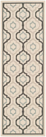 Safavieh Courtyard Cy7938 - 256A21 Beige / Black Rugs - Safavieh - cy7938 - 256a21 - 27