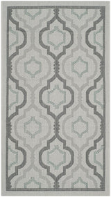 Safavieh Courtyard Cy7938 - 78A18 Light Grey / Anthracite Rugs - Safavieh - cy7938 - 78a18 - 5r
