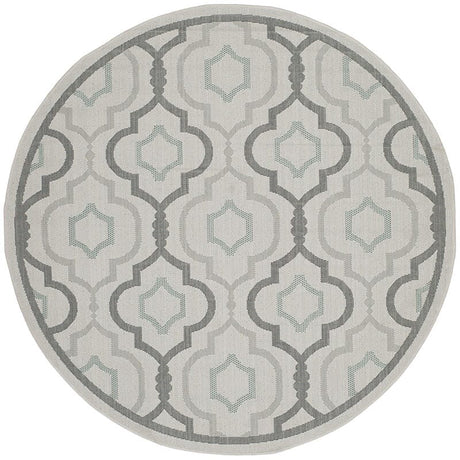 Safavieh Courtyard Cy7938 - 78A18 Light Grey / Anthracite Rugs - Safavieh - cy7938 - 78a18 - 5r