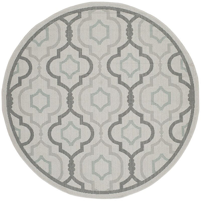 Safavieh Courtyard Cy7938 - 78A18 Light Grey / Anthracite Rugs - Safavieh - cy7938 - 78a18 - 5r